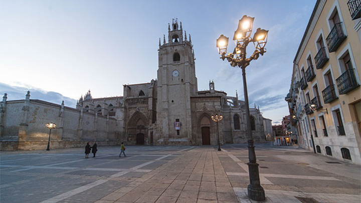 Philips iluminó la ciudad de Palencia
