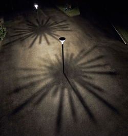 Creación de diferentes efectos sobre el suelo con luminarias Metronomis LED