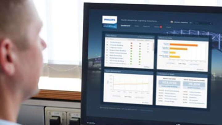 ActiveSite simplifica la gestión de activos de la iluminación arquitectónica Color Kinetics de Philips. Además, te proporciona análisis e informes para que compruebes el rendimiento de tu instalación.