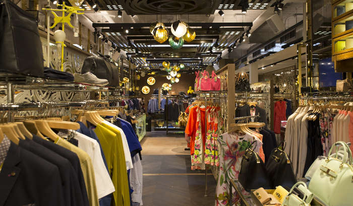 Área comercial con PerfectScene