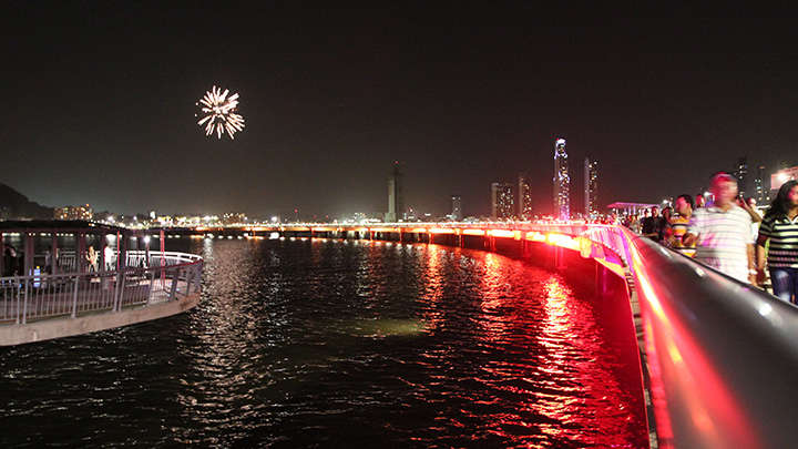 Iluminación Tramo Marítimo Cinta Costera, Panamá